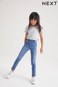 Mid Blue Denim Regular Length Jeggings (3-16yrs) (796818) | £12 - £17