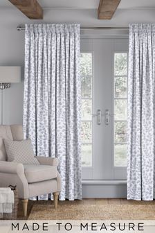 Silver Grey Lucerne Made To Measure Curtains