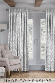 Flint Grey Lucerne Made To Measure Curtains