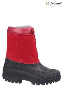 Cotswold Red Venture Waterproof Winter Boots