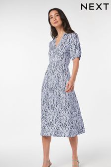 Womens Midi Dresses Knee Length Dresses Next Official Site