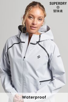 Superdry Grey Sport Waterproof Jacket
