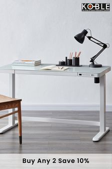 Juno White Smart Desk by Koble (801510) | £485