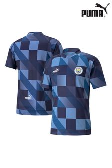 Puma Blue Manchester City Prematch Jersey (802525) | £50