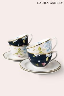 Set of 4 Heritage Collectables Cup and Saucer