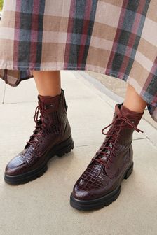 authentics 6 inch boot for juniors in rust