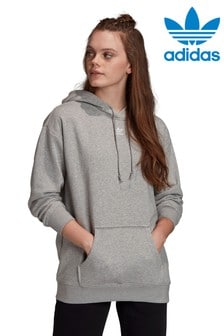 adidas originals repeat trefoil overhead hoodie