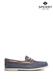 dark blue sperrys