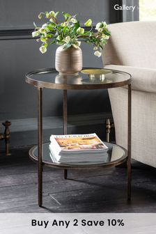 Gallery Home Bronze Side Table (820723) | £190