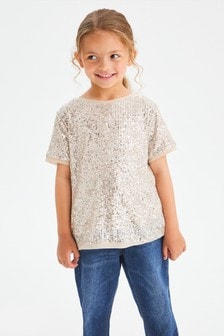 girls sparkly top
