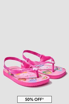Havaianas Baby Girls Pink Peppa Pig Flip Flops