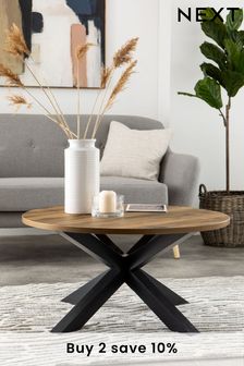 Dark Bronx Oak Effect Coffee Table (840644) | £225