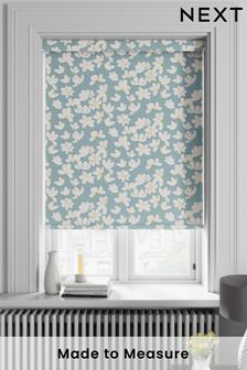 Turquoise Blue Rosanna Made To Measure Roller Blind