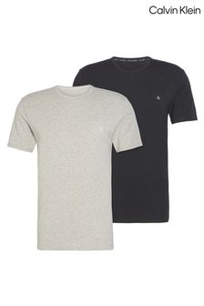 Calvin Klein Grey/Black T-Shirts 2 Pack (849528) | £36