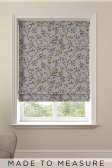 Yellow Phoebe Made To Measure Roman Blind