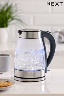 Grey Chrome/Glass Kettle (868277) | £35