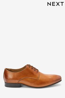 Tan Brown Regular Fit Derby Shoes (871961) | £55