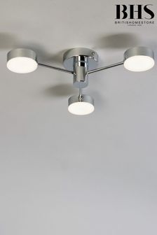 BHS Chrome Edessa 3x5w LED IP44 Ceiling Light