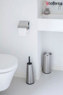 Brabantia Set of 3 Matt Steel Toilet Accessories