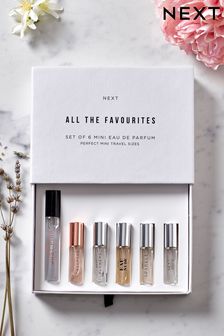 Set of 6 Mini Eau De Parfum Wardrobe (885973) | £12