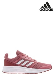 girls red adidas