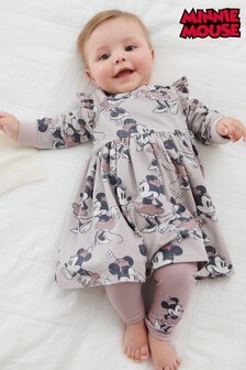 Baby Dress And Leggings Set (0mths-2yrs)
