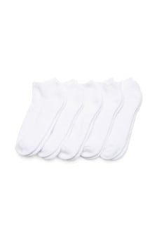 Cushion Sole Trainer Socks Five Pack