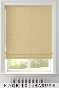 Zest Gold Legna Made To Measure Roman Blind