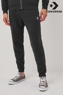 converse black joggers