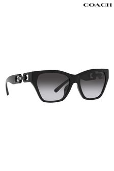 COACH Emporio Armani Black Sunglasses (907610) | £148