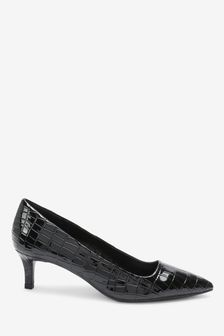 womens black kitten heels