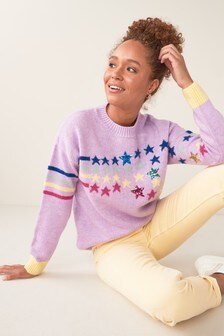 next ladies star jumper