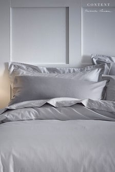 Content by Terence Conran Silver Modal Cotton Housewife Pillowcase