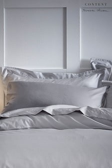 Content by Terence Conran Silver Modal Cotton Oxford Pillowcase