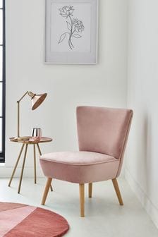Ella Accent Chair With Light Legs
