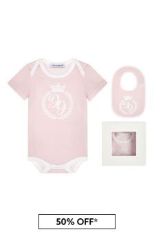 Dolce & Gabbana Kids Baby Girls Pink Gift Set