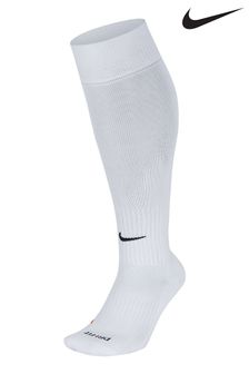 Nike White Classic Knee High Football Socks (923796) | £10
