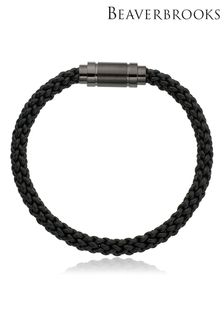 Beaverbrooks Leather Bracelet