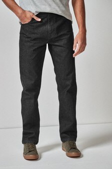 next mens black jeans slim fit