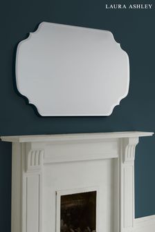 Laura Ashley Clear Rochelle Ornate Rectangular Mirror (937990) | £260