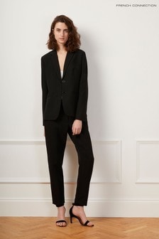 French Connection Black Whisper Ruth Tailored Trousers