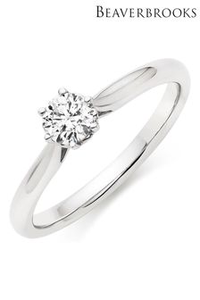 Beaverbrooks 9ct Diamond Ring