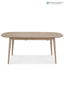 Bentley Designs Natural Dansk Six To Eight Extending Dining Table