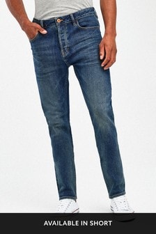 Mens Button Fly Jeans | Stretch & Belted Jeans | Next