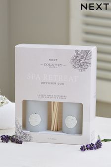 Country Luxe Spa Retreat Lavender & Geranium Fragranced Reed Set Of Diffuser (949907) | £22