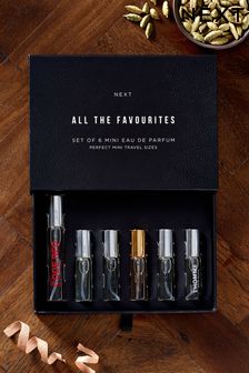 Set of 6 10ml and 5ml Eau De Parfum Wardrobe (954611) | £12