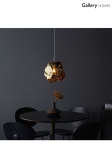 Gallery Home Bronze Hamble 1 Bulb Pendant Ceiling Light