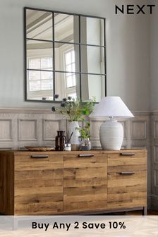 Bronx Oak Effect Large Sideboard with Drawers (962238) | £425