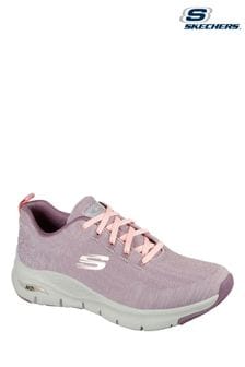 Skechers® Purple Arch Fit Comfy Wave Trainers