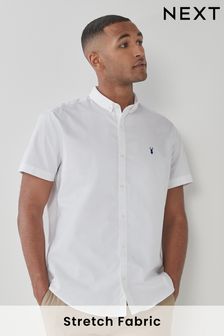 Short Sleeve Stretch Oxford Shirt (966603) | £25